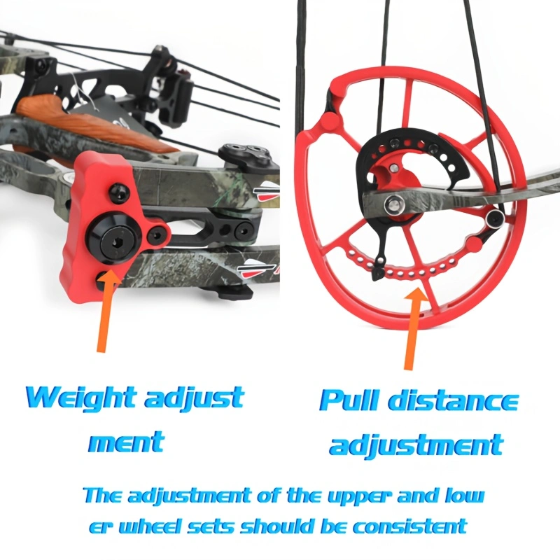  Dual Purpose Compound Bow Outdoor Archery Steel Ball Composite Bow Set 30-70lbs Adjustable For Both Hands